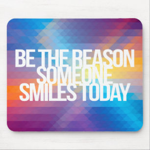 Inspirational and motivational quotes mouse mat