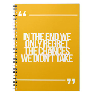 Inspirational and motivational quotes notebook