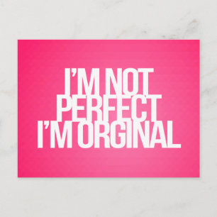 Inspirational and motivational quotes postcard