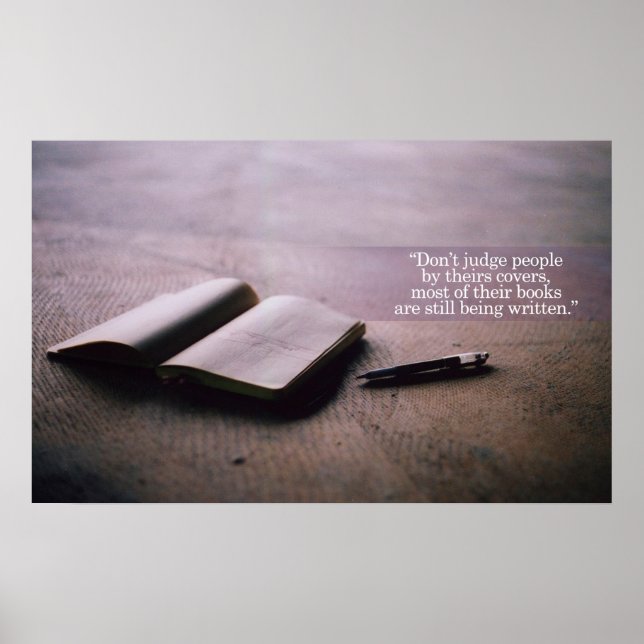 Inspirational and motivational quotes poster (Front)