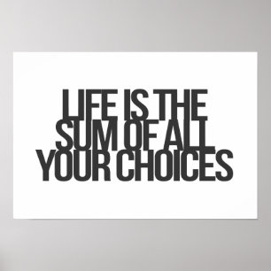 Inspirational and motivational quotes poster