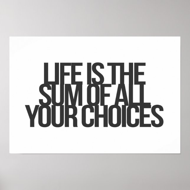 Inspirational and motivational quotes poster (Front)