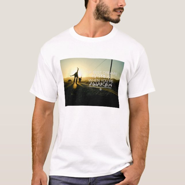 Inspirational and motivational quotes T-Shirt (Front)