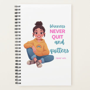 Inspirational Anime Girl Daily Planner