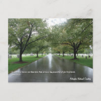 Inspirational Arlington National Cemetery Postcard
