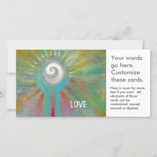 Inspirational art colourful fun modern hope love