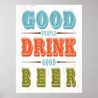 Inspirational Art- Good People Poster