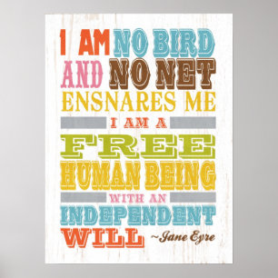 Inspirational Art - Jane Eyre Poster