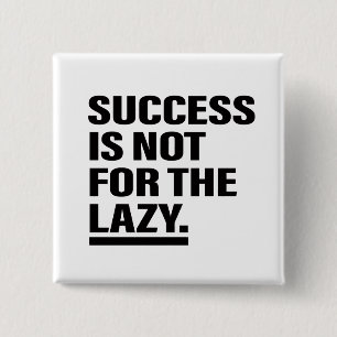 Inspirational Art Success Life Tips Quote Art 15 Cm Square Badge