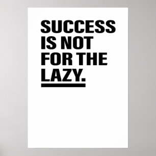 Inspirational Art Success Life Tips Quote Art T-Sh Poster