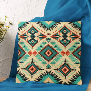Inspirational Aztec Western Seamless Patterns Cushion