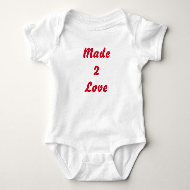 Inspirational baby clothing bodysuit (Front)
