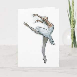 Inspirational Ballet Dancer Card
