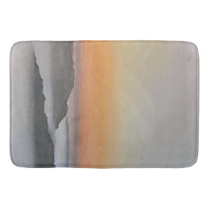 Inspirational Bath Mat Ice Storm Sunrise
