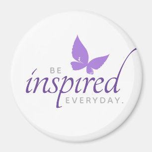 Inspirational Be Inspired Everyday Magnet