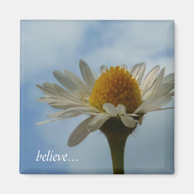 Inspirational Believe Magnet (Front)