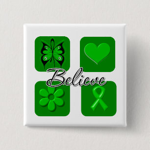 Inspirational Believe - SCT and BMT Support 15 Cm Square Badge