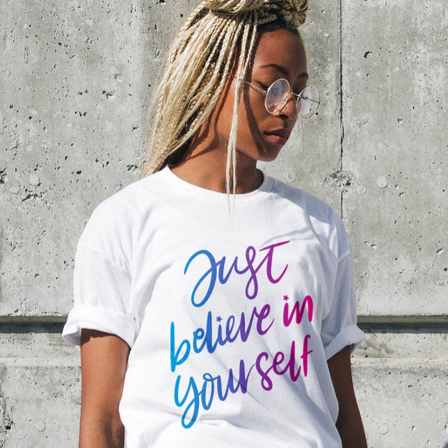 Inspirational Believe Tee - Empower Your Day (Creator Uploaded)