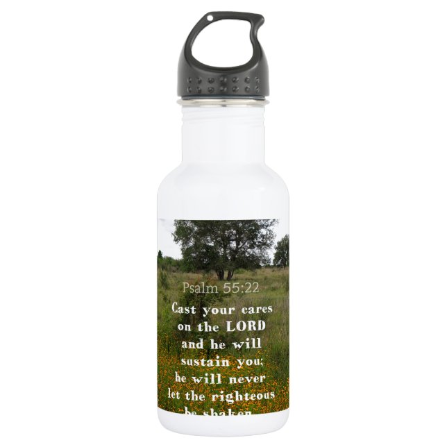 Inspirational Bible Verse 532 Ml Water Bottle (Front)