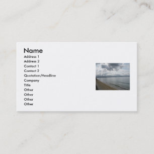 Inspirational Bible Verse Business Card
