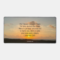 Inspirational Bible Verse Jeremiah 29:11 Sunrise