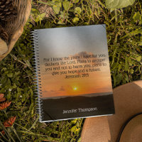 Inspirational Bible Verse Jeremiah 29:11 Sunrise