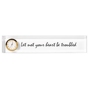 Inspirational Bible Verse Nameplate