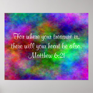 Inspirational bible verse poster