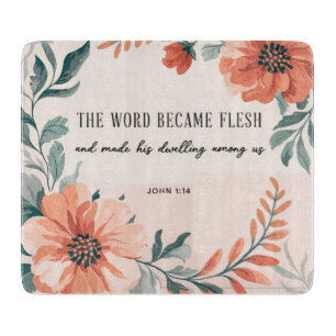 Inspirational Bible Verse/Scripture Cutting Board