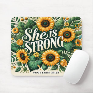 Inspirational Bible Verse/Scripture Mousepad
