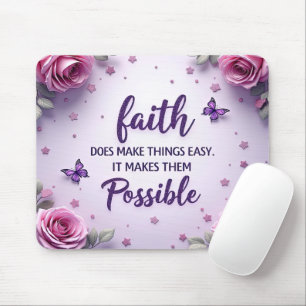 Inspirational Bible Verse/Scripture Mousepad