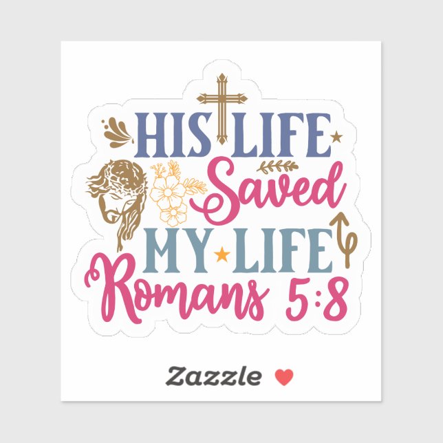 Inspirational Bible Verse Stickers (Sheet)