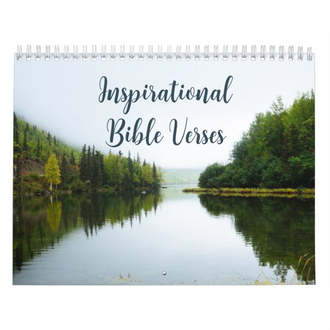 Inspirational Bible Verses and Nature Photographs Calendar (Cover)