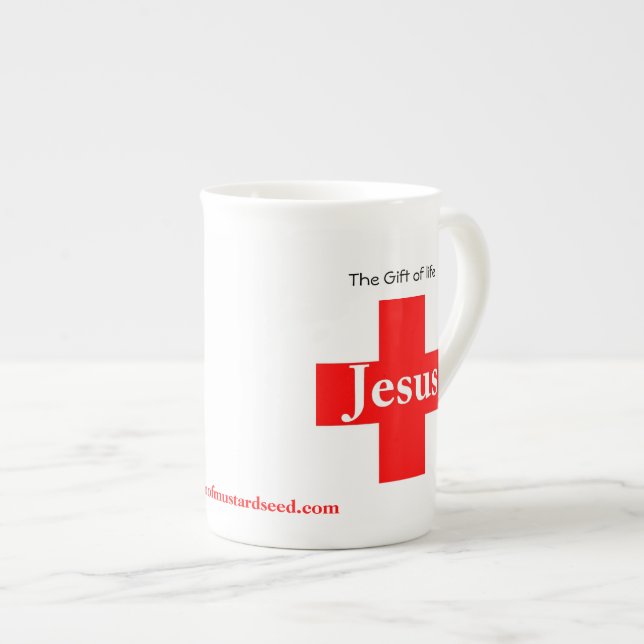 Inspirational Bone China Mug (Front Right)