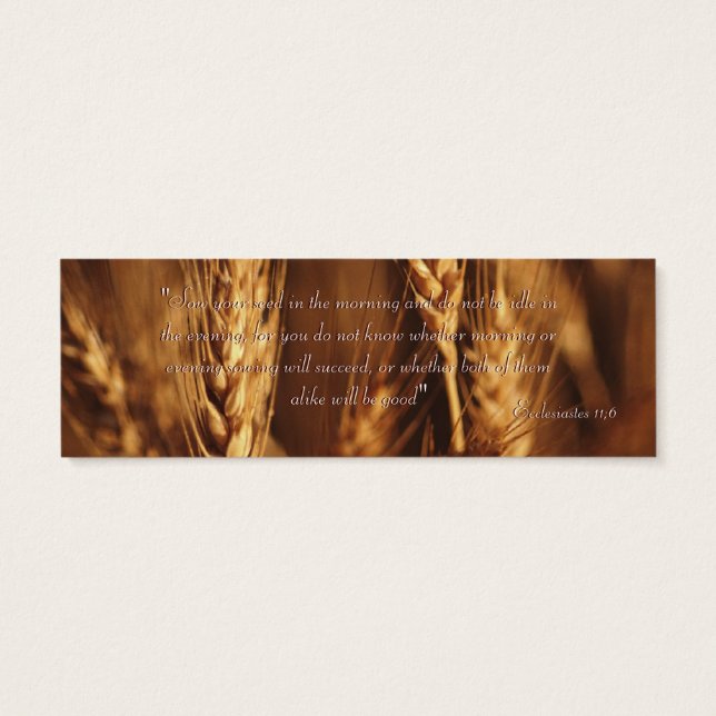 Inspirational  - Bookmark (Back)