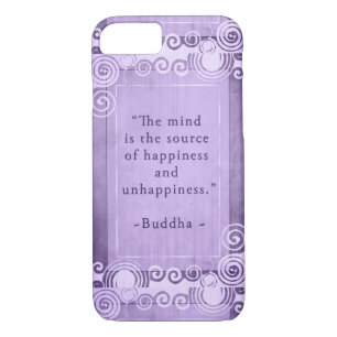Inspirational Buddha Quote Typography iPhone 8/7 Case