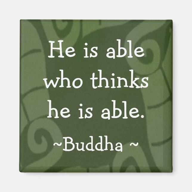 Inspirational Buddha Quotes Magnet-1 Magnet (Front)