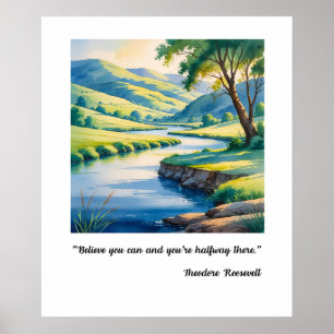 Inspirational & calm poster
