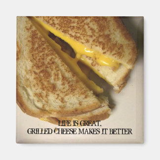 Inspirational & Cheesy Grilled Cheese Magnet