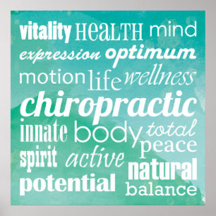 Inspirational Chiropractic Poster