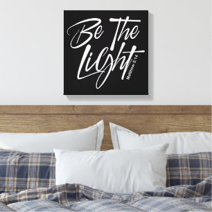 Inspirational Christian Bible Verse Canvas Print
