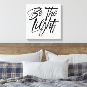 Inspirational Christian Bible Verse Canvas Print