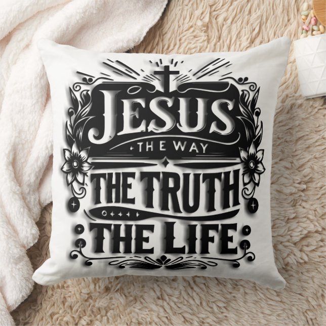Inspirational Christian Bible Verse Cushion (Blanket)