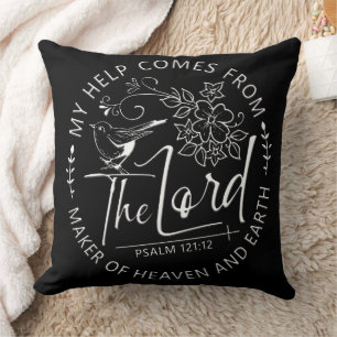 Inspirational Christian Bible Verse Cushion