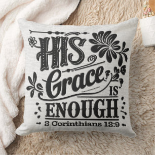 Inspirational Christian Bible Verse Cushion