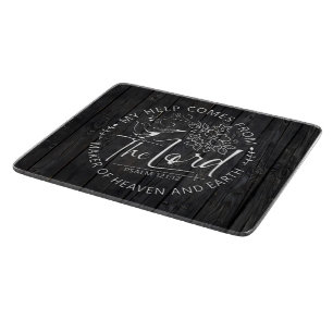Inspirational Christian Bible Verse Cutting Board