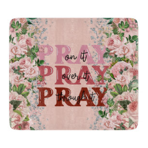Inspirational Christian Bible Verse Cutting Board