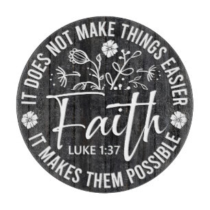 Inspirational Christian Bible Verse Cutting Board