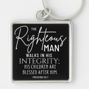 Inspirational Christian Bible Verse Key Ring