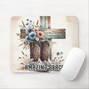 inspirational Christian Bible Verse Mouse Mat